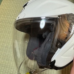 shoei ヘルメット j-force4  極太ロックキー 125ccジェットヘルメット3点セットの画像