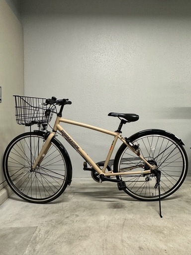 ほぼ新品】【オシャレ】ブリヂストン 6段変速 シティサイクル(通勤 