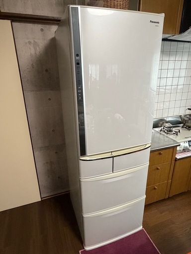 Panasonic 冷蔵庫470L (あお) 山県のキッチン家電《冷蔵庫》の中古 
