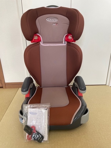 値下げ　グレコ　ジュニアシート　男の子にも女の子にも