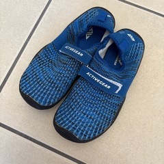 【2足セット】マリンシューズ(21㎝) 水色　袋付きの画像