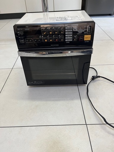 アイリスオーヤマ　クリック熱風オーブン　2017年　未使用　FVX-M3A-W リクック熱風オーブン 中古 アイリスオーヤマ リクック 熱風オーブン