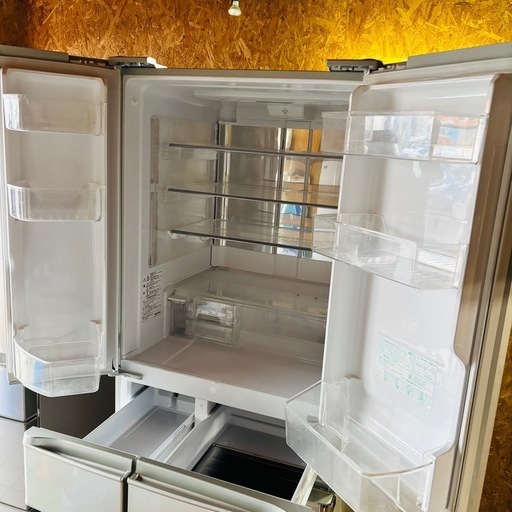 直接引き取り大歓迎⭐︎大阪府下又は近郊は配送設置込み?SHARP 515L 