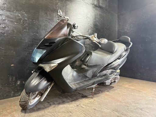 ★支払総額5.6万円★関東圏内即日配送可能！ 全車走行テスト済み！ ヤマハ　マジェスティ125FI 黒 人気のコマジェ！ 4ストインジェクション！ 社外マフラー！社外ハンドル！