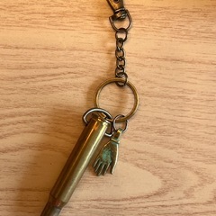 薬莢キーホルダーの画像