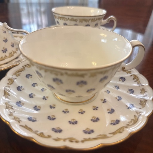 【Noritake ノリタケ カップ＆ソーサー 6客セット ボーンチャイナ】