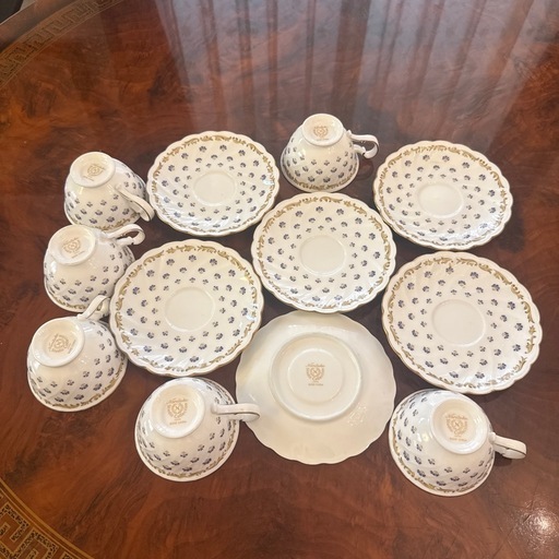 【Noritake ノリタケ カップ＆ソーサー 6客セット ボーンチャイナ】