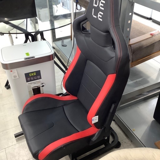 DELE DRS-1 レーシングチェア ブラック×レッド 【トレファク堺福田店】