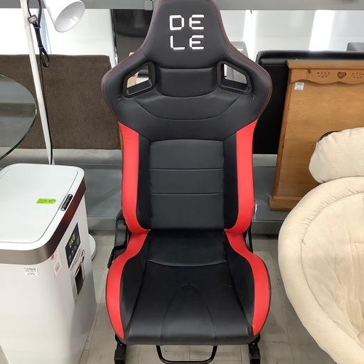DELE DRS-1 レーシングチェア ブラック×レッド 【トレファク堺福田店】