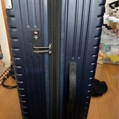 傷だらけキャリーバッグの画像