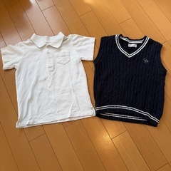 ポロシャツ&ベスト 男の子 110cmの画像