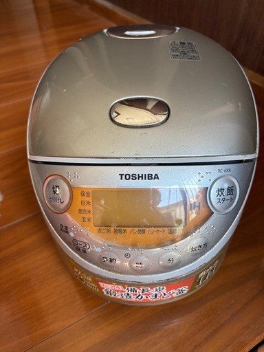 東芝炊飯器 (きゃりー) 春日部のキッチン家電《炊飯器》の中古あげます