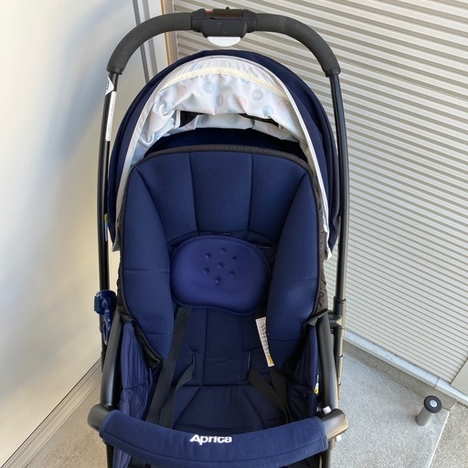 アップリカ　Aprica 超軽量ベビーカー　ネイビー