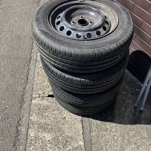 DUNLOP175/65R14バリ溝ノーマルタイヤ4本 (たくちん) 岩切のタイヤ 