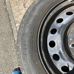 ダンロップ エナセーブ 
175/65R14バリ溝ノーマルタイヤ４本の画像