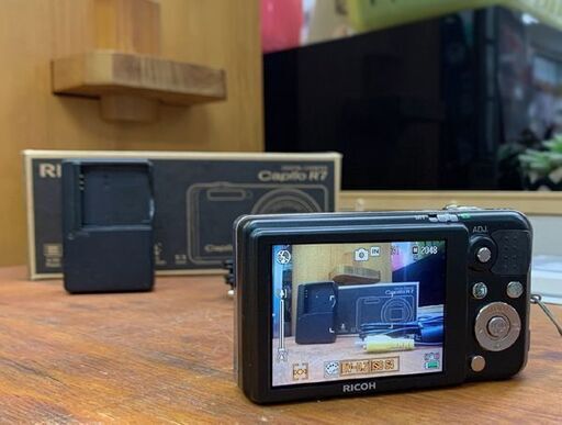 RICOH Caplio R7 ブラック デジタルカメラ 815万画素 光学7.1倍ズーム リコー デジカメ コンデジ 札幌市 北区 屯田店
