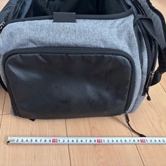 UNDER ARMOUR バスケットボールバッグ グレー/ブラック　ミニバス最適の画像