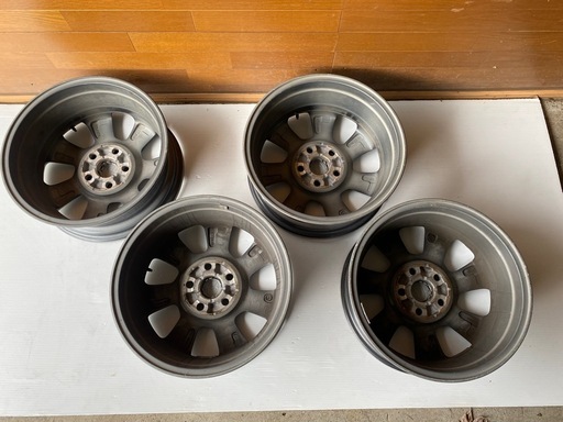 トヨタ純正 80系 後期 ノア ヴォクシー 16インチ 6J +50 5H/114.3 エスクァイア アイシス  4本