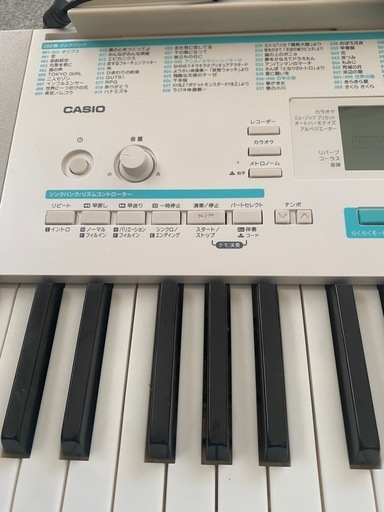 CASIO LK-228 光ナビゲーションキーボード (ともくん) 田中口の鍵盤 