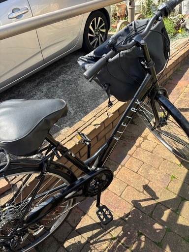 決まりました　　
自転車