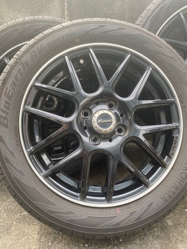 ハスラー165/60R15 良品タイヤ＆黒アルミホイール
