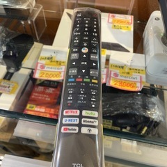 配送可【TCL】55V液晶テレビ★2022年製　クリーニング済み/6ヶ月保証付き【管理番号0412】五の画像