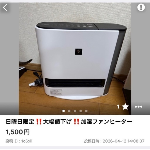 日曜日限定‼️早い者勝ち‼️大幅値下げ