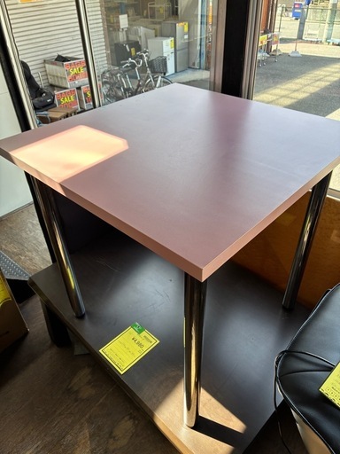 ジャングル深井店】テーブル ピンク 家具 堺市 深井【FU485】 (JUNGLE 