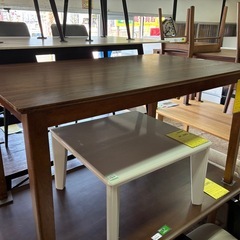ジャングル深井店】テーブル 茶 ブラウン 家具 堺市 深井【FU487 