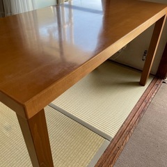 木製ダイニングテーブル　　の画像