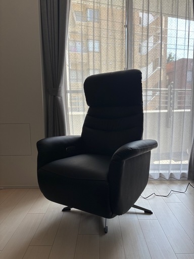 SANKI 電動パーソナルチェア 本革 ほぼ新品 アパII 9902D1 購入13万円
