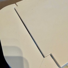 【無料】分別ゴミ袋ホルダー（45L対応／ホワイト）※フタにひびありの画像