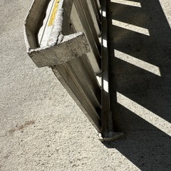 アルミブリッジ① 昭和ブリッジ 180cm×25cm 0.5tの画像