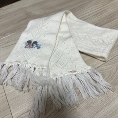 サンリオ　キキララ　キャラクター入りマフラーの画像