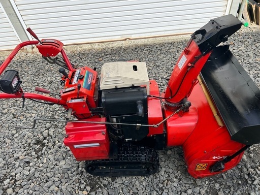 配送無料！（江別隣接市町村）ヤンマーYSRA80X排土板付きディーゼル除雪機 