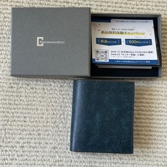 未使用に近い！　メンズ二つ折サイフの画像