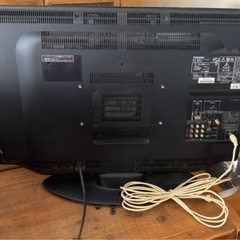 TOSHIBA REGZA液晶テレビ、リモコン付26インチの画像