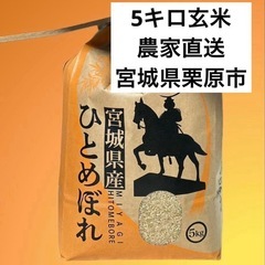 4月2日で一旦〆切ます令和7年度産ひとめぼれ玄米30k (マサ) 南仙台の 