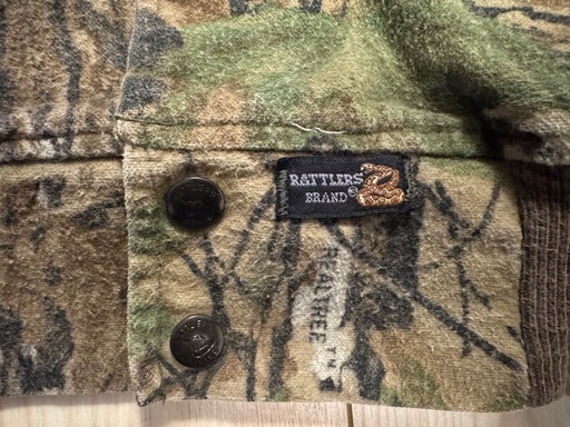 RATTLERS BRAND 迷彩柄 リアルツリーカモ コットンブルゾン USA製 メンズXXL