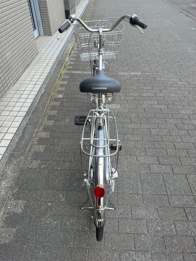 27インチ内装3段変速LEDオートライト錆びにくいステンレスかご 
