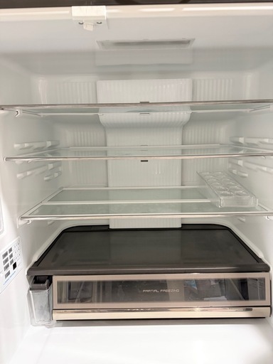 Panasonic 665L 大型冷蔵庫 NR-F673WPV ミラー黒 美品 動作良好