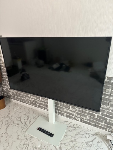 アイリスオーヤマ 55インチ（スタンド付き） ( ひーたん) 栄町のテレビ 