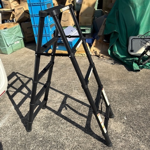 1.35m+1.35m アルミ伸縮ハシゴ