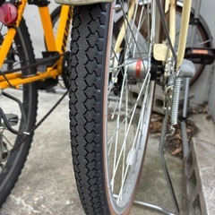 C.Dream/PROGEAR ツバキ 26インチ 内装3段変速付き LEDオートライト付 シティサイクル 婦人車 ママチャリの画像
