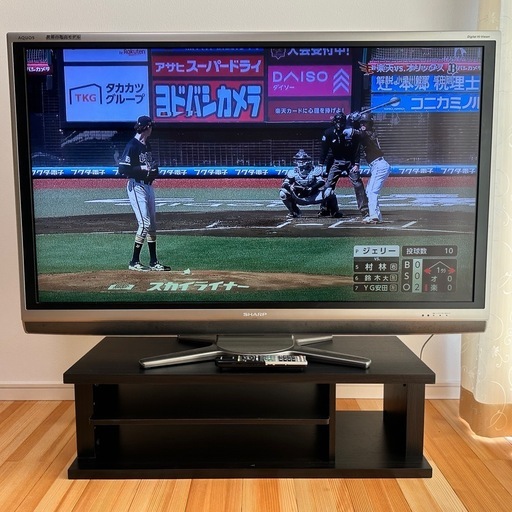 SHARP 52インチ 液晶カラーテレビ (ゆずひかさん) 柴田のテレビ《液晶 