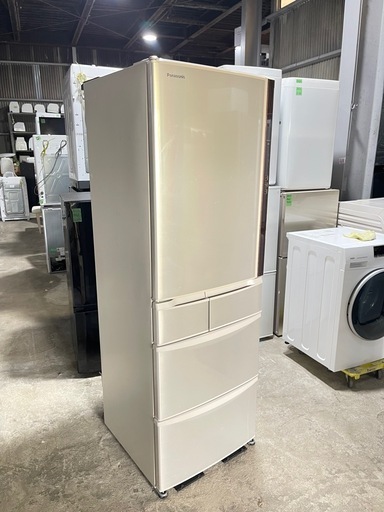 ?激安?動作確認済み✅?自社配送??保証付き?パナソニック　5ドア冷凍冷蔵庫　容量426L  2015年　NT-E431VL-N