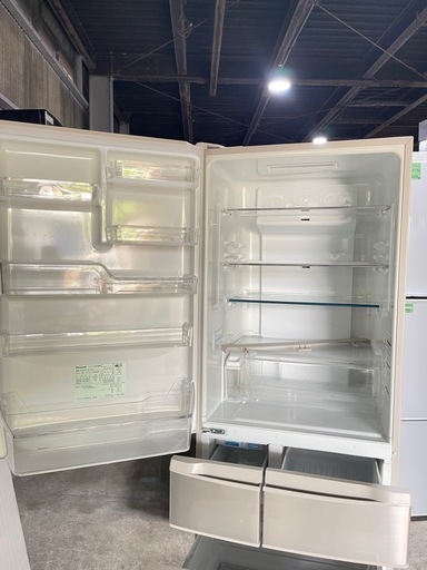 ?激安?動作確認済み✅?自社配送??保証付き?パナソニック　5ドア冷凍冷蔵庫　容量426L  2015年　NT-E431VL-N