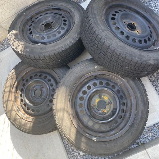 スタッドレスタイヤ 175/65R15 4本 ホンダフィット用 