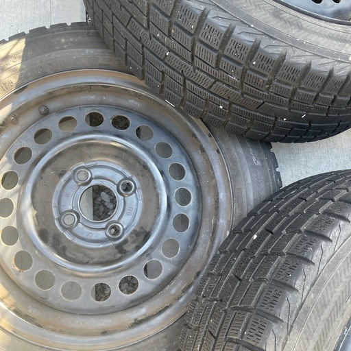 スタッドレスタイヤ 175/65R15 4本 ホンダフィット用 