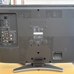 SHARP　薄型液晶テレビの画像